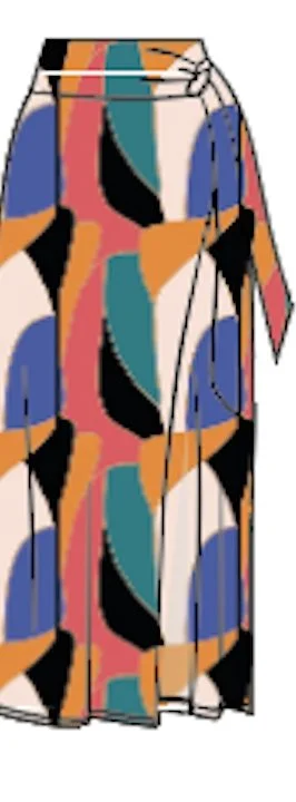 Abstract Jaspre Skirt