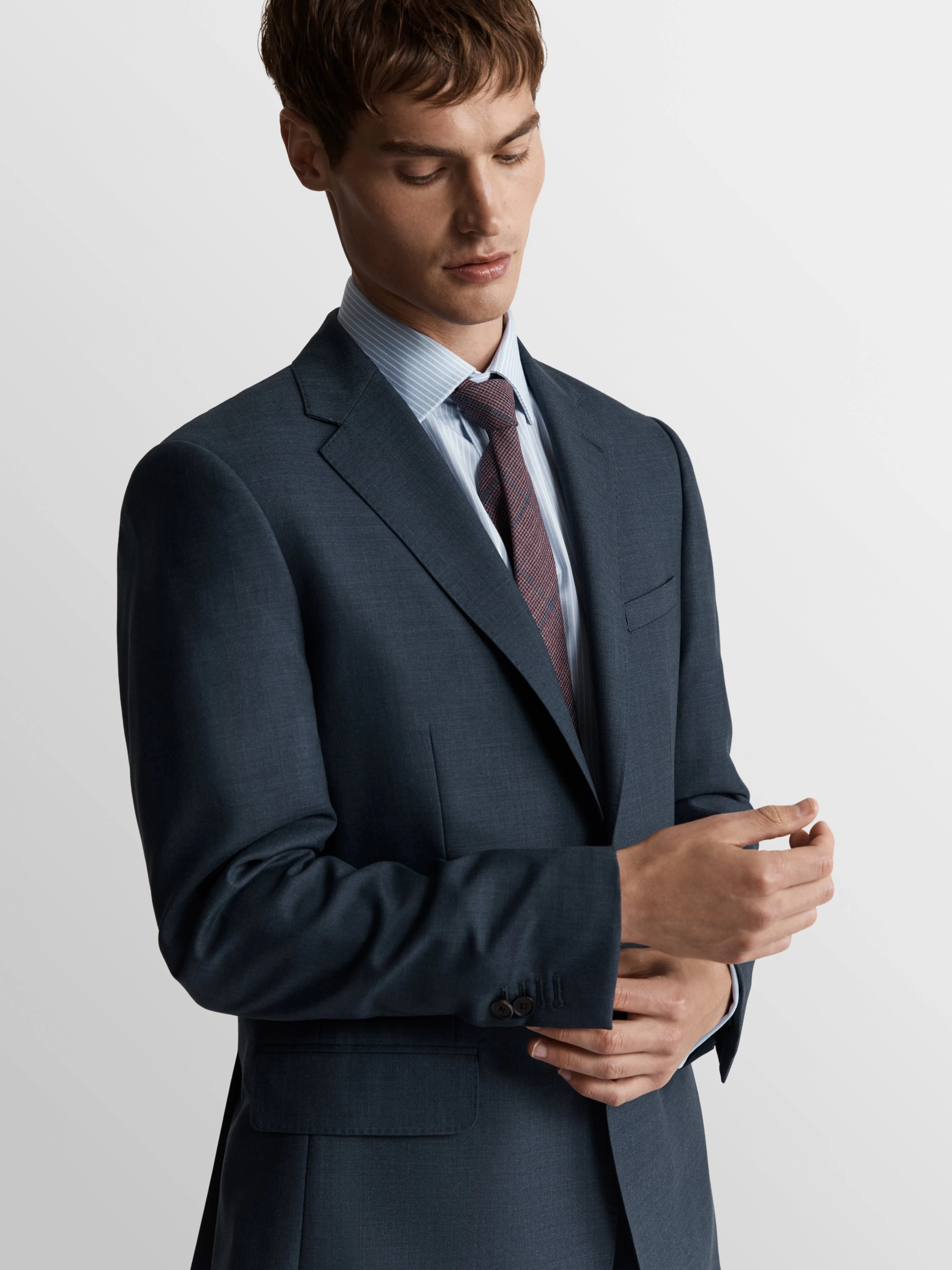 Blake Barberis Slim Fit Denim Blue Jacket