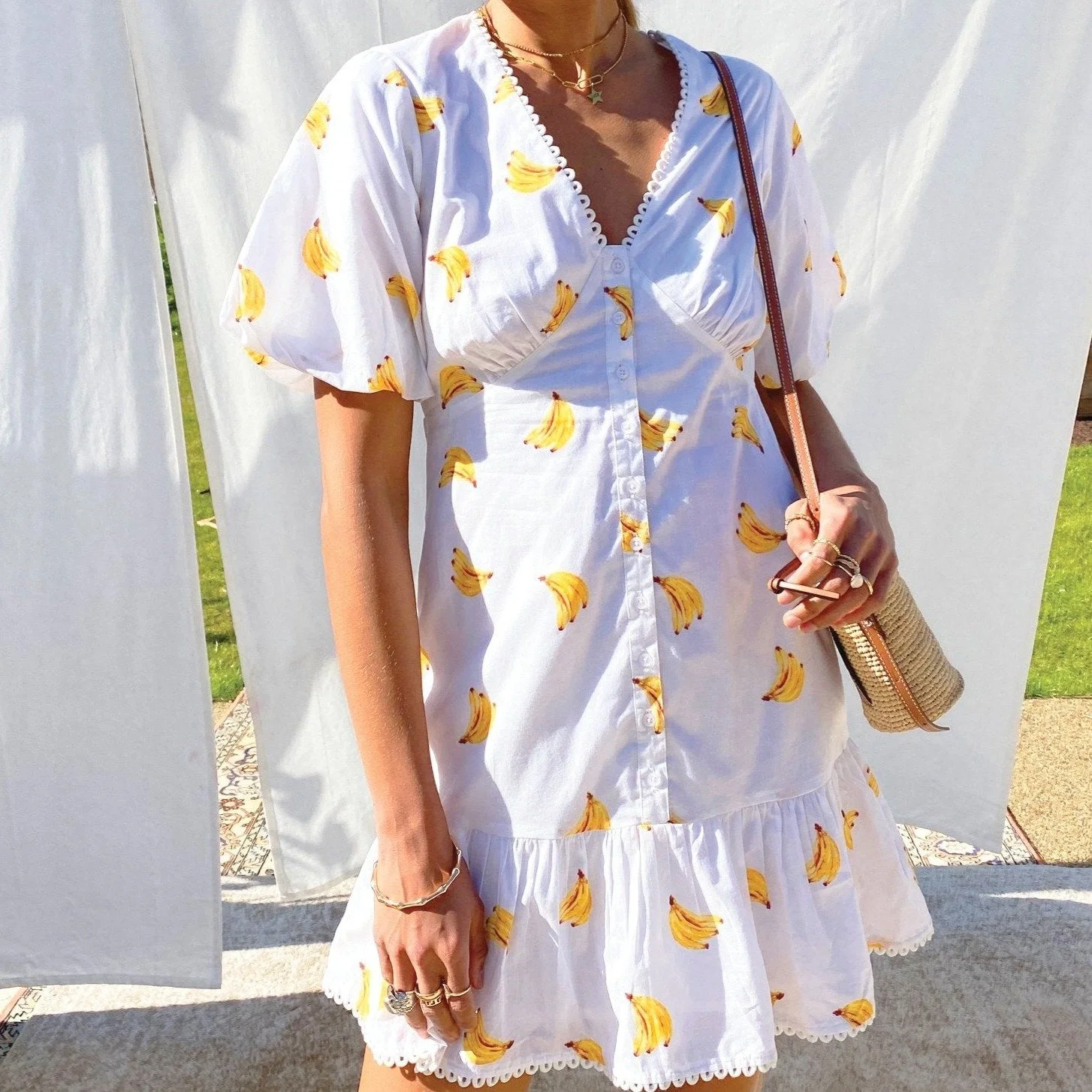Banana Mini Dress