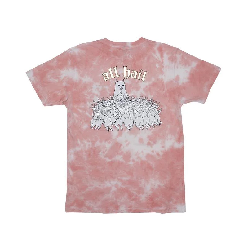 All Hail Tee (Rose Acid Wash)