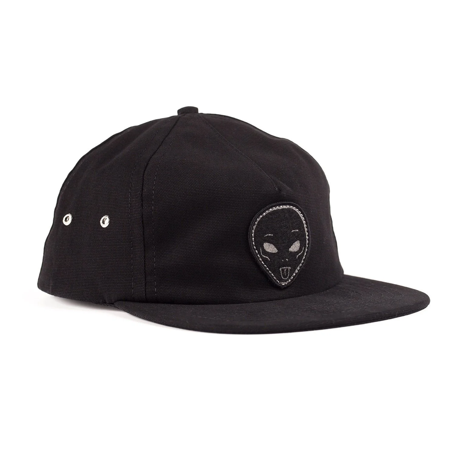 Alien Five Panel Hat (Black)
