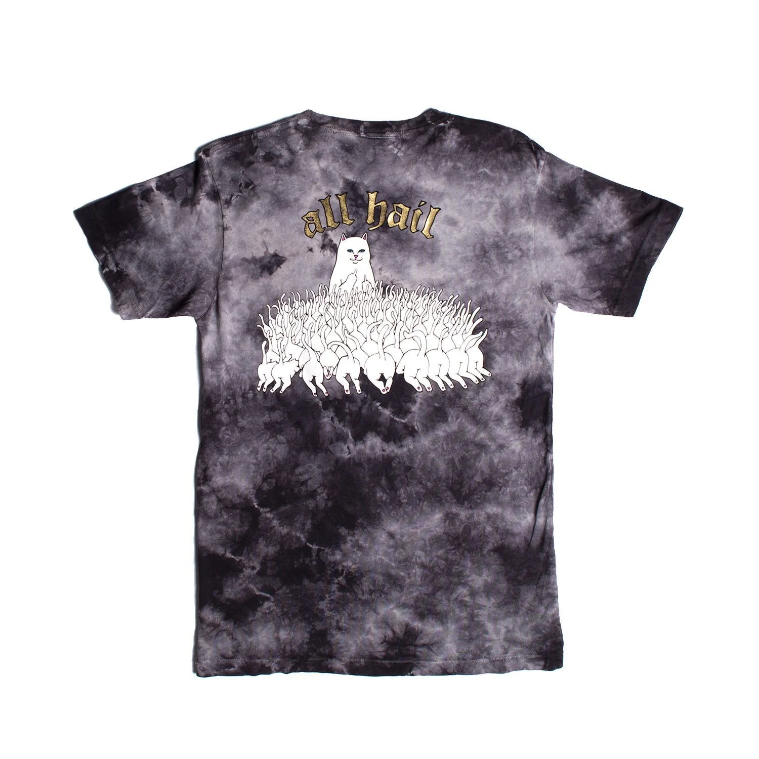 All Hail Tee (Black Acid Wash)