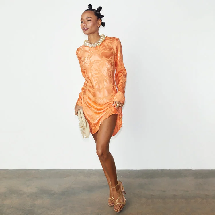 Apricot Palm Mini Soho Dress Petite