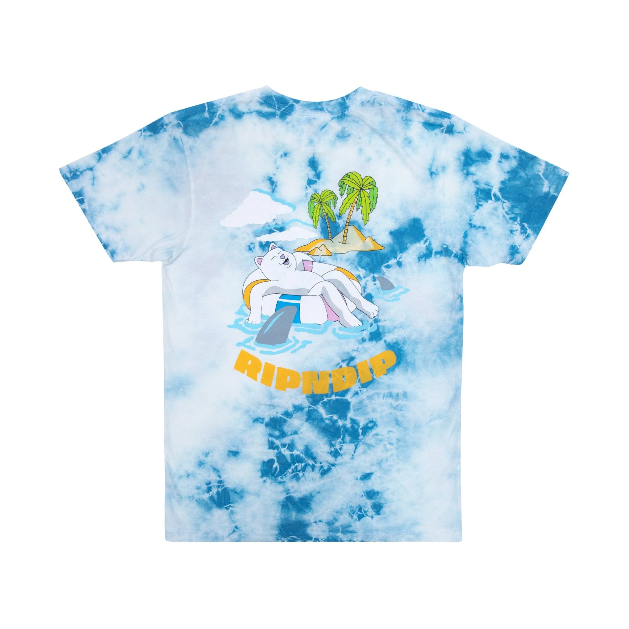 All Days off Tee (Sky Blue Tie Dye)