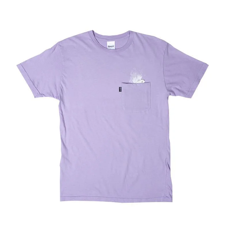 A Nermal Splash Pocket Tee (Lavender)