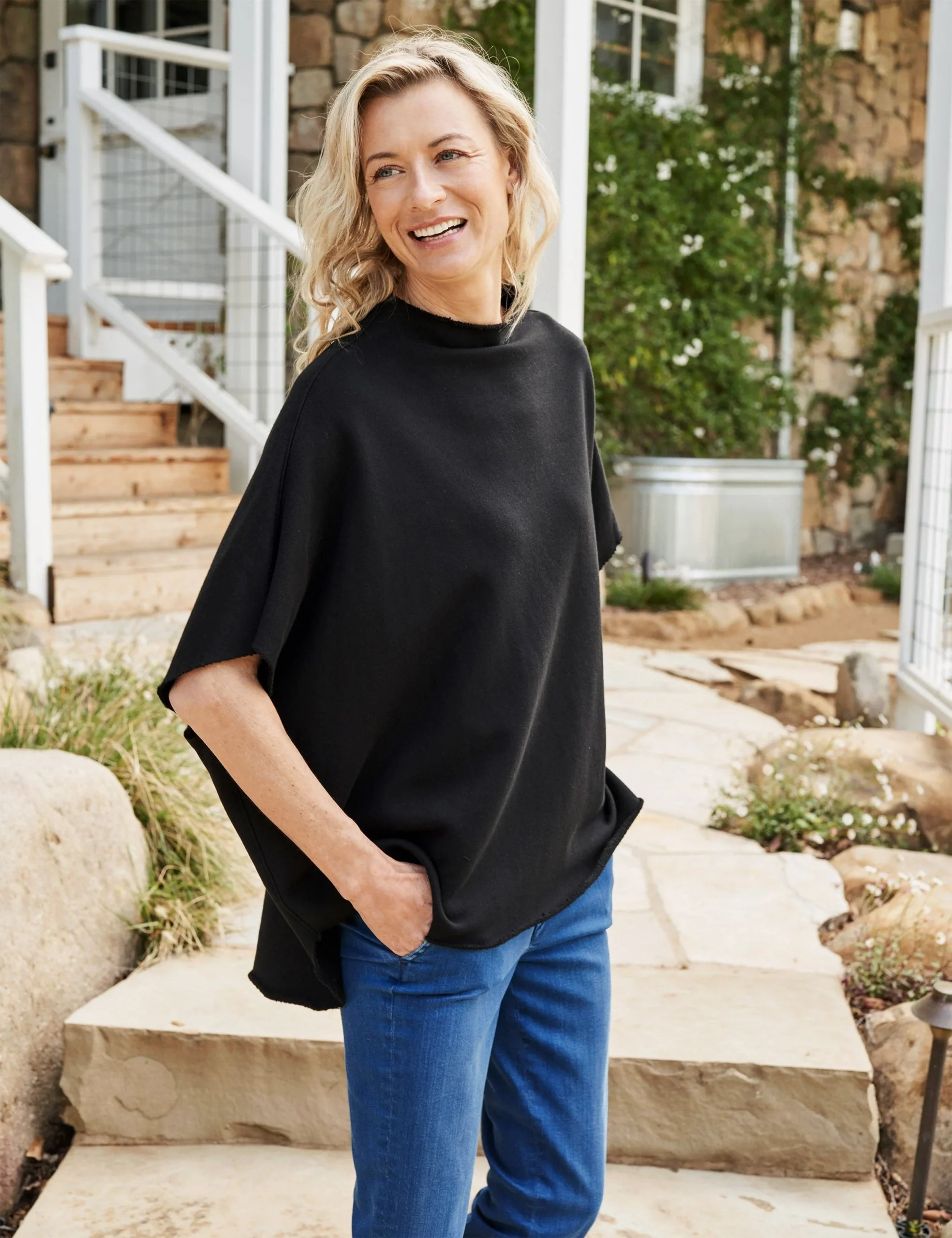 AUDREY Black, Triple Fleece