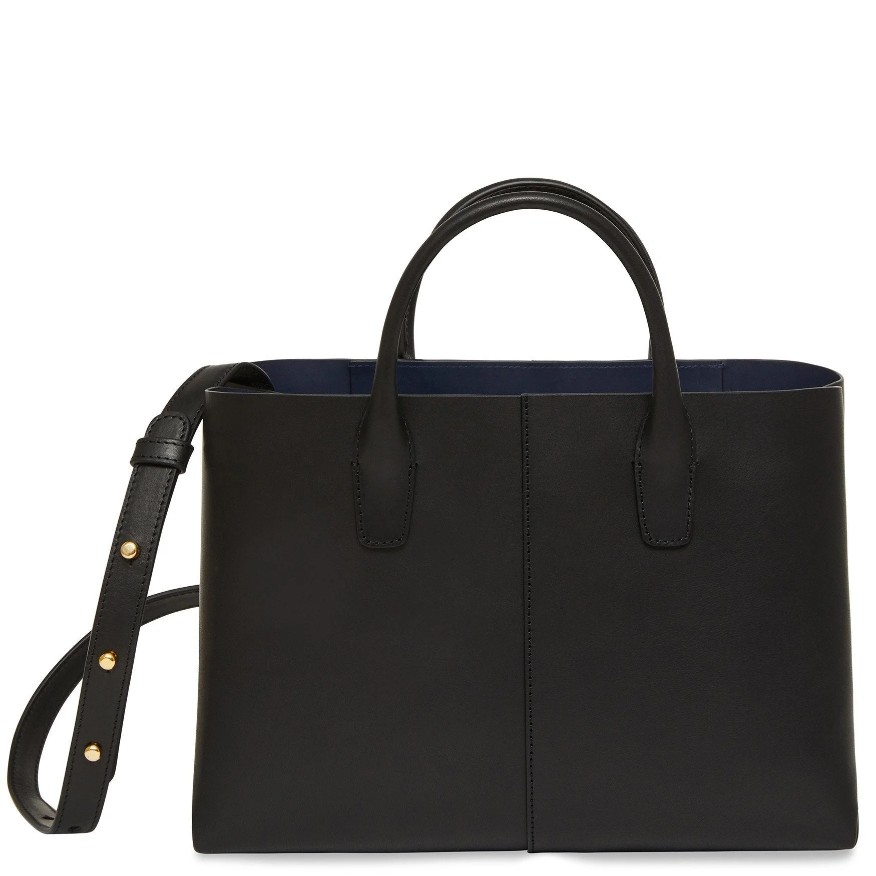 Black Mini Folded Bag - Blu