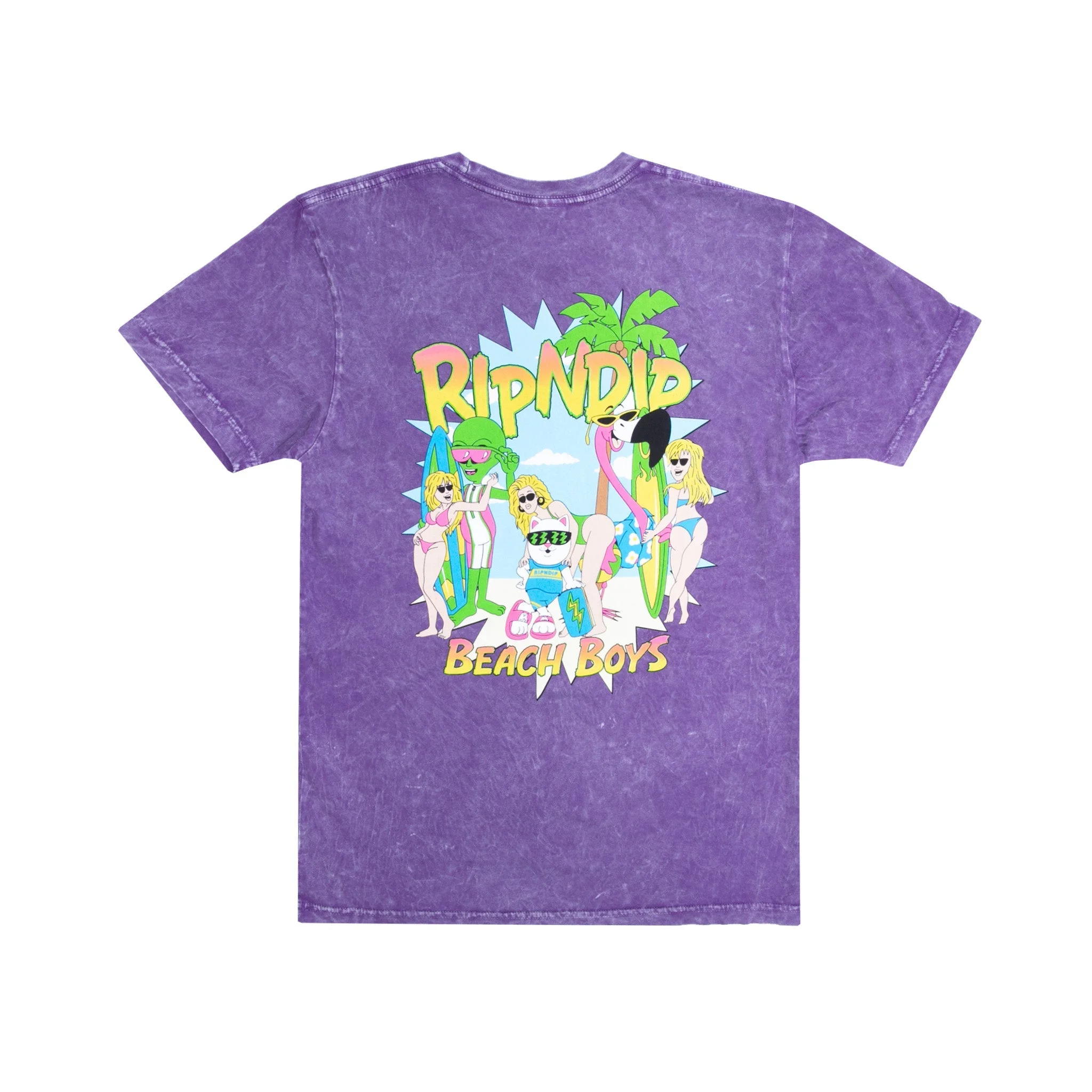 Beach Boys Tee (Purple Mineral Wash)
