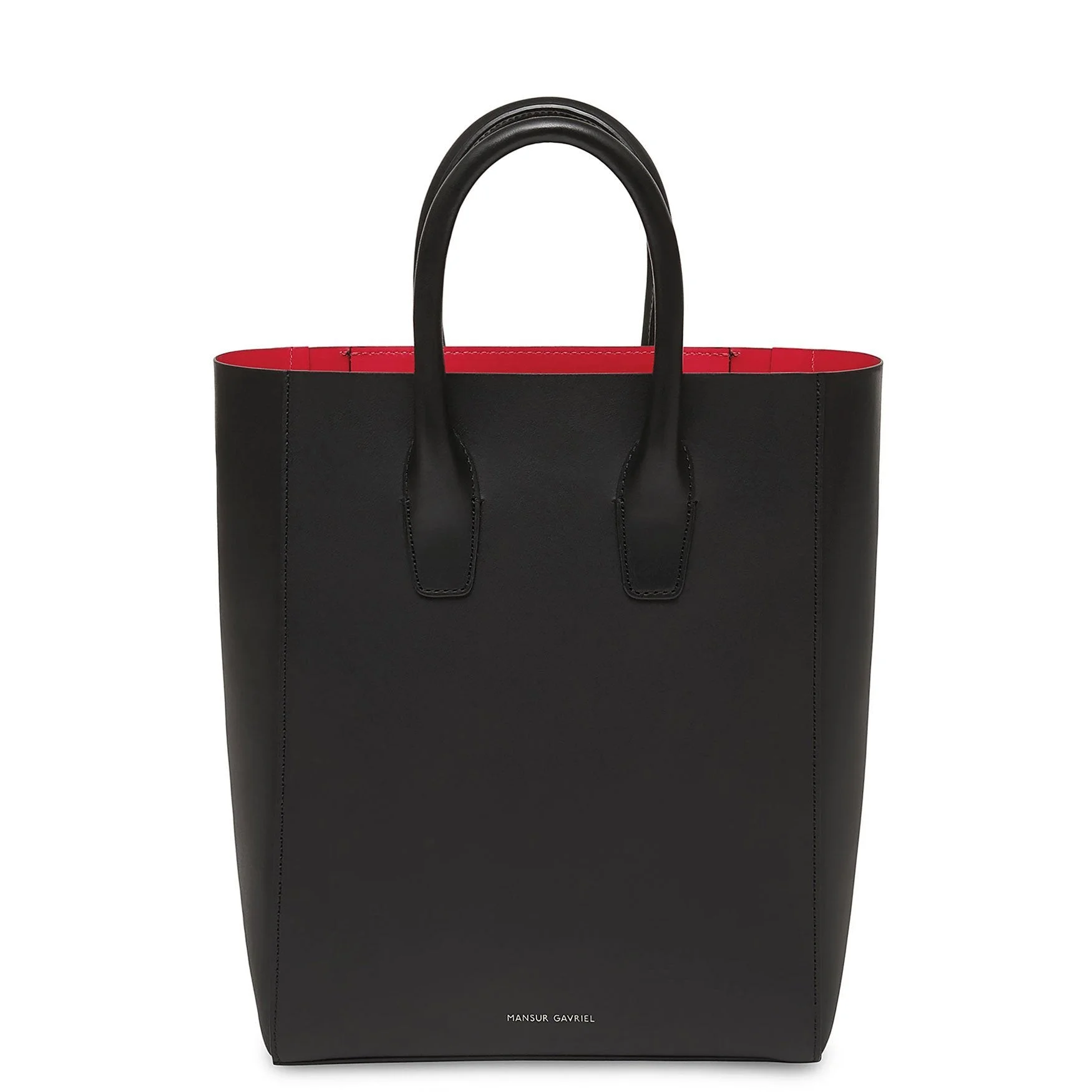 Black Mini NS Tote - Black Flamma